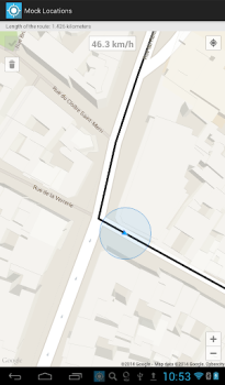 Download Mock Locations (fake GPS path) Tools for Android screenshot 5
