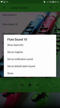 Download Flute Sound Music and audio for Android screenshot 2