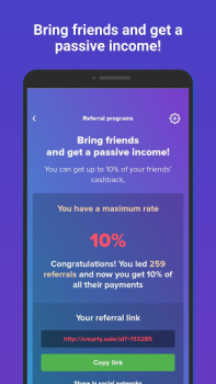 Smarty.Sale - cash back