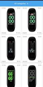 Download Mi Band 4 WatchFaces Tools for Android