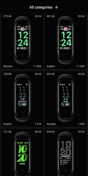 Download Mi Band 4 WatchFaces Tools for Android screenshot 2