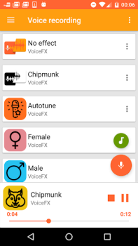 Download VoiceFX - Voice Changer with v Entertainment for Android