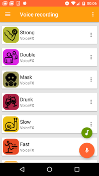 Download VoiceFX - Voice Changer with v Entertainment for Android screenshot 4