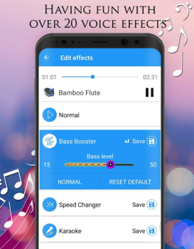 Download Voice Changer - Audio Effects Music and audio for Android screenshot 3