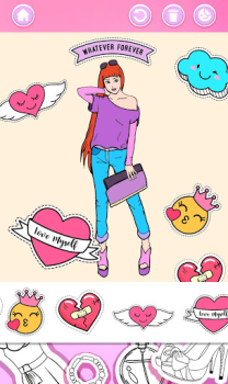 Download Fashion Coloring Book Casual for Android screenshot 5