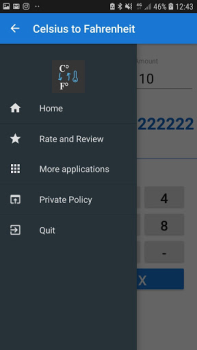 Download Celsius to Fahrenheit Convert Weather for Android screenshot 3