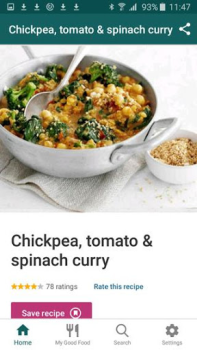 Download Good Food: Recipe Finder Food and drink for Android screenshot 4