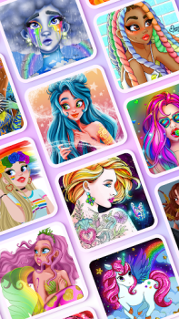 Download Coloring Fun : Color by Number Casual for Android screenshot 2
