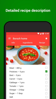 Download Recipes with photo Smachno Food and drink for Android screenshot 2