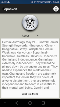 Download Personal daily horoscope 2024 Life style for Android screenshot 3