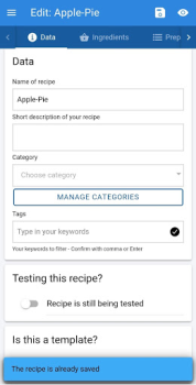 Download My cookbook app - save recipes Food and drink for Android screenshot 5