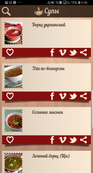 Download Кулинарная книга. Рецепты Food and drink for Android screenshot 2