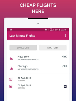 Download Last Minute Flights Travels for Android screenshot 6