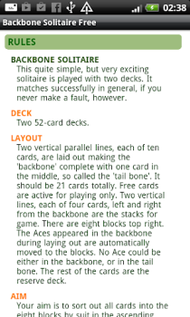 Download Backbone Solitaire Free Board games for Android screenshot 5