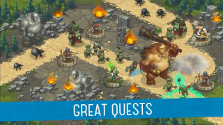 Download Orcs Warriors: Offline Tower Defense Strategies for Android screenshot 3