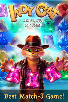 Download Indy Cat: Match 3 Adventure Puzzles for Android