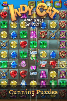 Download Indy Cat: Match 3 Adventure Puzzles for Android screenshot 4