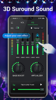Download Equalizer & Bass Booster,Music Music and audio for Android screenshot 2