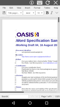 Download AndroDOC editor for Doc & Word Work for Android screenshot 2