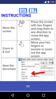 Download AndroWriter document editor Work for Android screenshot 7