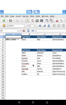 Download AndroCalc Spreadsheet editor f Work for Android screenshot 5