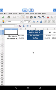 Download AndroCalc Spreadsheet editor f Work for Android screenshot 7