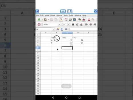 Download AndroCalc Spreadsheet editor f Work for Android screenshot 8