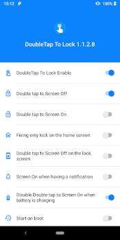 Download Double Tap Screen On and Off Tools for Android screenshot 2