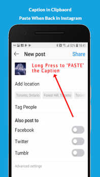 Download Repost for Instagram - JaredCo Tools for Android screenshot 5