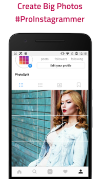 Download PhotoSplit Grid Maker Social for Android