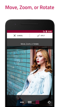 Download PhotoSplit Grid Maker Social for Android screenshot 3