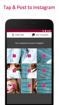 Download PhotoSplit Grid Maker Social for Android screenshot 5
