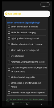 Download Always On Edge Personalization for Android screenshot 6