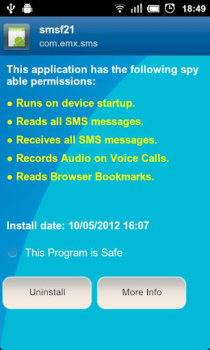 Download Anti Spy Mobile Free Tools for Android screenshot 5