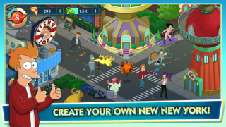 Download Futurama: Worlds of Tomorrow Adventure for Android screenshot 2
