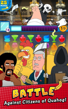 Download Family Guy Freakin Mobile Game Puzzles for Android screenshot 3