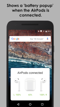 Download AirBuds Popup - airpod battery Tools for Android