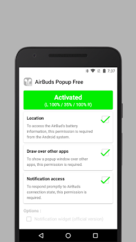 Download AirBuds Popup - airpod battery Tools for Android screenshot 3