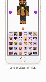Download Minecraft Custom Skin Creator Entertainment for Android screenshot 3