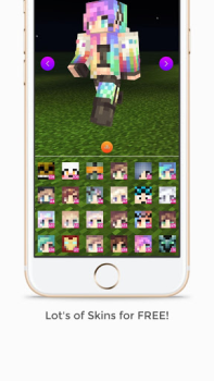 Download Custom Skin Creator 3D for Minecraft Entertainment for Android screenshot 3
