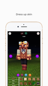 Download Custom Skin Creator 3D for Minecraft Entertainment for Android screenshot 5