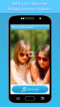 Download Music Video Editor Add Audio Video Players & Editors for Android screenshot 2