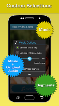 Download Music Video Editor Add Audio Video Players & Editors for Android screenshot 3