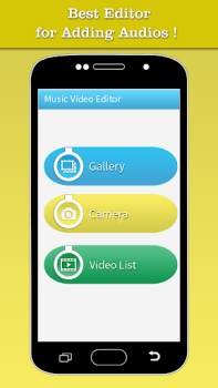 Download Music Video Editor Add Audio Video Players & Editors for Android screenshot 6