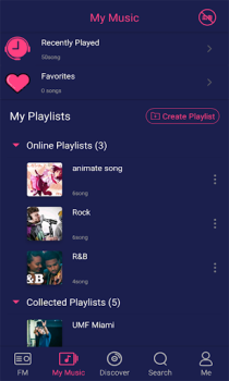 Download Free Music-Listen to mp3 songs Music and audio for Android screenshot 3
