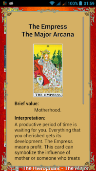 Download Tarot Cards Life style for Android screenshot 2