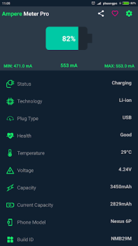 Download xAmpere - Battery Charge Info Tools for Android screenshot 4