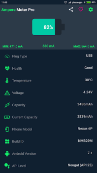 Download xAmpere - Battery Charge Info Tools for Android screenshot 5