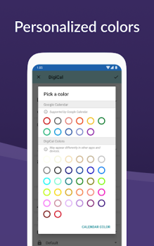 DigiCal Calendar Agenda
