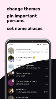 Download xvii messenger for vk Social for Android screenshot 2